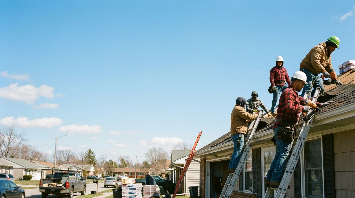 Roofing in Pierron, IL near me